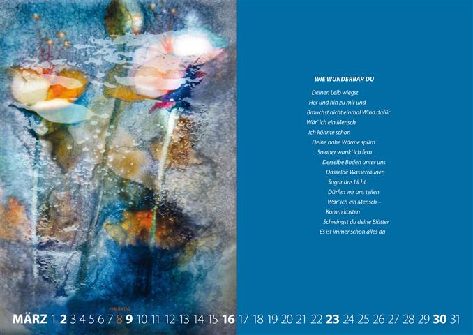 Kalender WeltenSpiel 2025 – März, Bild von Dieter Kiehle