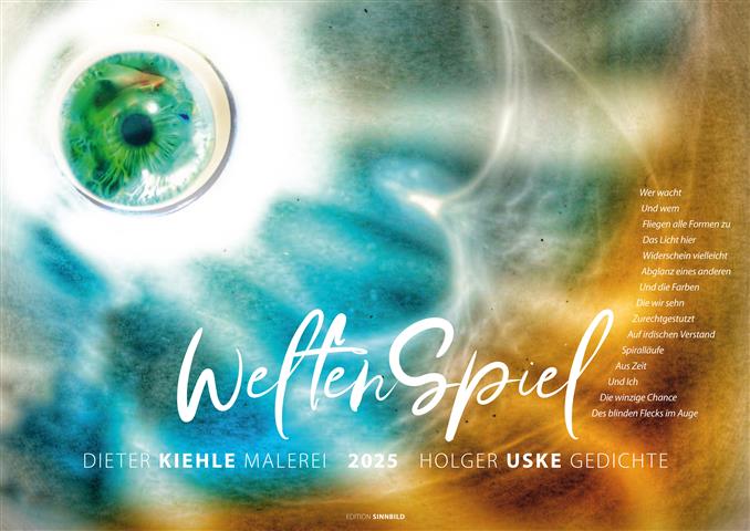 Titelblatt Kalender WeltenSpiel 2025