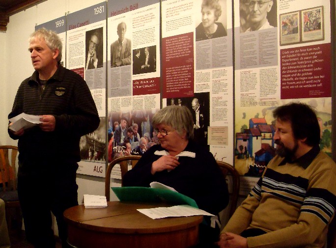 Abschlusslesung im Baumbachhaus 2010
