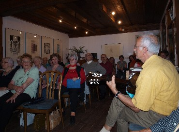 Bernd Friedrich interpretierte eigene Lieder